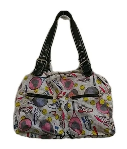 Vintage Sydney Love Handbag Tennis Sports Purse Tote Wimsy Y2K Colorful - Picture 1 of 9