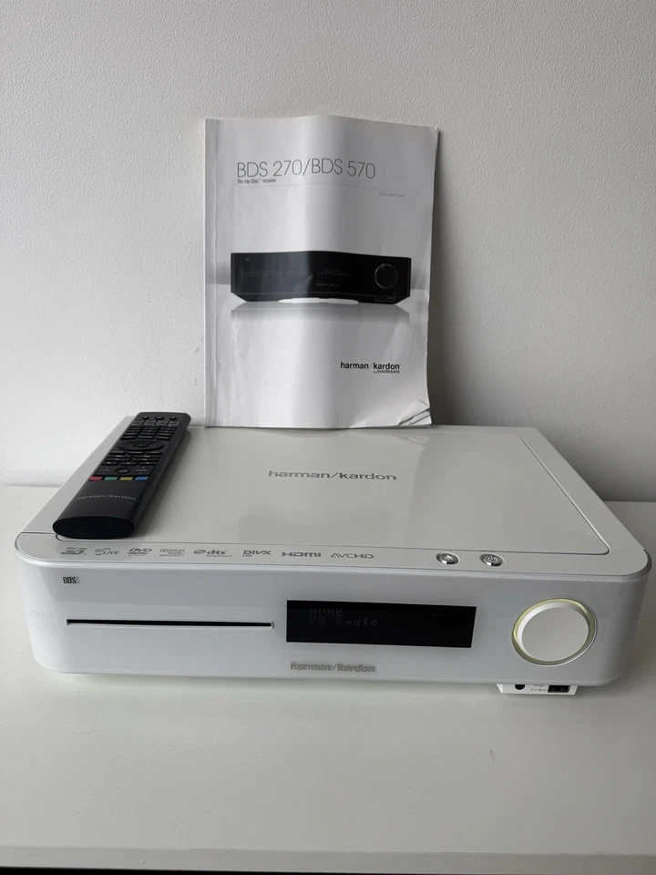 Harman/Kardon BDS 270 Bluray-HDMI-USB- 2.1 Heimkino Receiver  + Fernbedienung - Bild 1 von 4