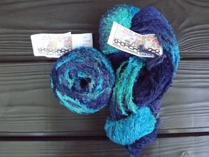 Great Adirondack Yarn, Chinchilla, 2 skeins, 150 yards ea. hand-dyed, col. Iris - Picture 1 of 3