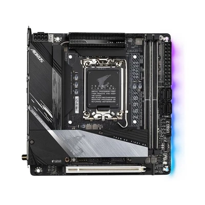 Gigabyte Z690I AORUS Ultra Plus DDR4 Intel Z690 Mainboard Mini-ITX 1700  #335587 - Bild 1 von 4
