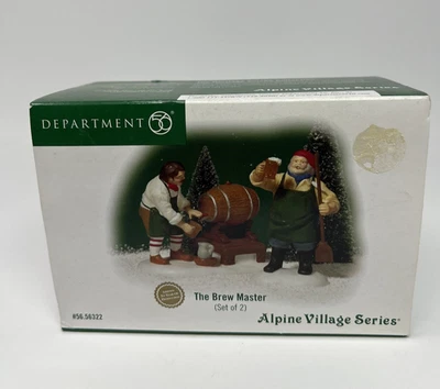 Figura Department Dept 56 Alpine Village Series The Brew Master #56322 Foto 1 de 4