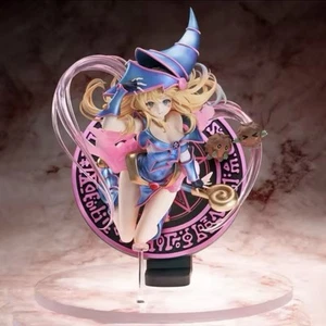 Yu-Gi-Oh Maga Nera Action Figure 28cm Black Magician Girl Da Collezione Kuribho - Afbeelding 1 van 6