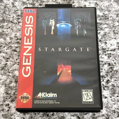 Stargate Sega Genesis 1995 Acclaim Entertainment Starring Colonel Jack O'Neil - Image 1 of 4