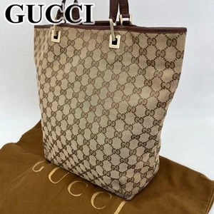 Bolso de Mano Gucci Bolso de Mano Gg Lona Logo Cuero m2_0710 - Imagen 1 de 12