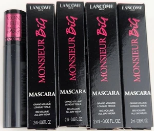 Lancome Monsieur Big Mascara Black 2ml x4 Travel Size - Picture 1 of 3