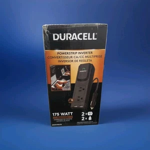 NUEVO Inversor de corriente portátil Duracell DRINVPS175 negro - 175 vatios. ENVÍO GRATIS  - Imagen 1 de 4