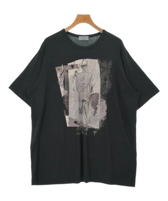 yohji yamamoto POUR HOMME T-shirts/Cut & Sewns Black 3(Approx. M) 2200603360039 - Image 1 of 4