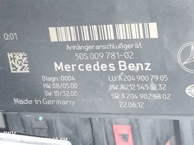 CHASIS CONTROL MODULE 204 900 79 05 2010-2017 MERCEDES-BENZ GLK350 - Imagem 1 de 4