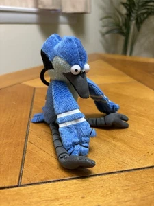 Mordecai Regular Show Plush Mini Clip On Zippered Pouch Keychain CN - Picture 1 of 3