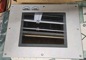 07.91691-9080 Man Roland LCD Panel Used 24VDC Touchscreen Manroland HMI - Bild 1 von 7