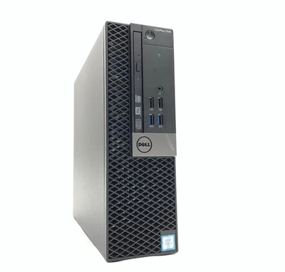 Dell OptiPlex 7040 SFF Computer i7-6700 3.4GHz 16GB 512GB NVMe Win10 Pro R7-350X - Image 1 of 4