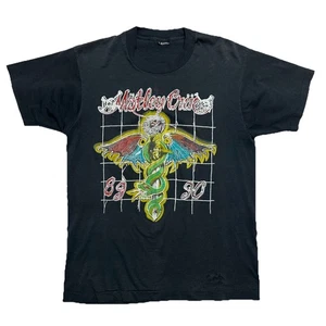 CAMISETA HOMBRE MOTLEY CRUE DR FEELGOOD TOUR 89/90 RARA VINTAGE TALLA GRANDE EE. UU. DE COLECCIÓN - Imagen 1 de 14