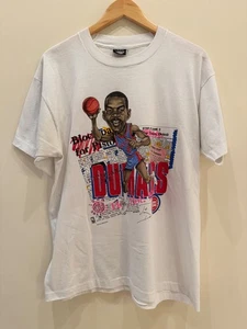Vintage 1989 NBA Joe Dumars Louisiana Joe MVP Finals Shirt Screen Stars Best XL - Picture 1 of 5