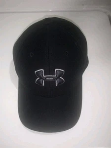 Under Armour Youth Black Ball Cap Hat Fitted-- Size Youth XS/S-- Classic Fit -- - Picture 1 of 8