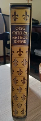 ЧЕЛОВЕК В ЖЕЛЕЗНОЙ МАСКЕ 1964 Александр Дюма Heritage Press, футляр/песочница - Изображение 1 из 3