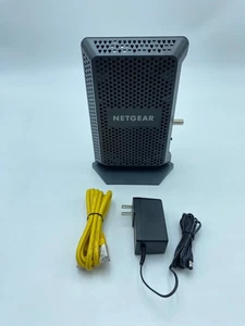 Modem kablowy Netgear CM1000 DOCSIS 3.1 – z zasilaczem sieciowym i kablem Ethernet - Zdjęcie 1 z 10