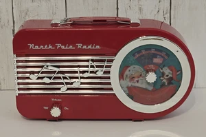 Mr. Christmas Estilo Retro Polo Norte Radio Vacaciones Jukebox Clima Noticias Música - Imagen 1 de 9