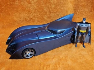 1997 DARKSTORM BATMOBILE The New Batman Adventures Knight Striker & Figur !!! - Bild 1 von 19