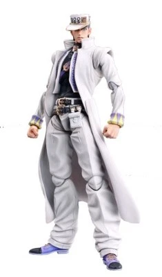 Super Figure Action [JoJo`s Bizarre Adventure] Part IV 27 Kujo Jotaro From Japan - Image 1 of 4