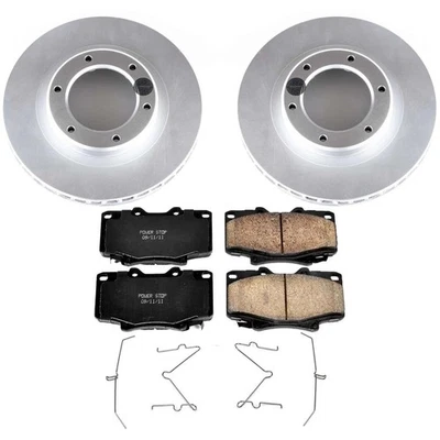 PowerStop CRK1154 Brake Kit For Toyota Land Cruiser 1993-1997 Front Foto 1 de 4