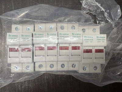 Littelfuse LPSC0002ZXID 600V 30A 2 Pole Indicating Fuse Block - Image 1 of 4