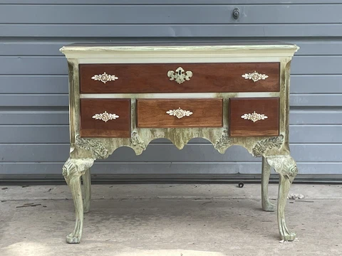 Vintage Stratton Private Collection Lowboy- Reimagined Whimsical Romance Cover