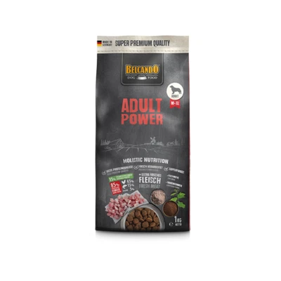 BELCANDO Adult Power 1 kg Trockenfutter für aktive Hunde und Zuchthündinnen - Bild 1 von 3