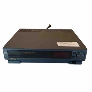 VHS HITACHI VT-F370A VCR 4 cabezales - para piezas o reparación - sin control remoto - Imagen 1 de 7