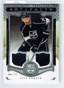 15-16 UD Upper Deck Artifacts  Jeff Carter  /125  Dual Jerseys