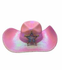 Disney Kids Size Sheriff Callie Disney Junior Pink Sheriffs Cowgirl Hat Dress up