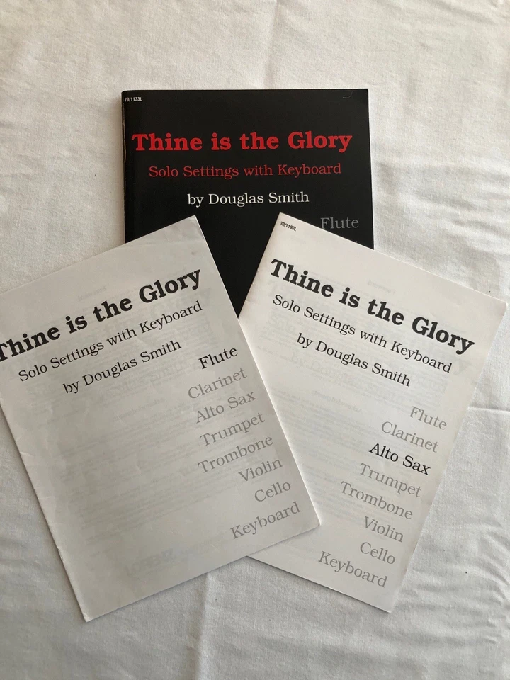 Thine is the Glory: Solo Settings with Keyboard Songbook by Douglas Smith - Image 1 of 4