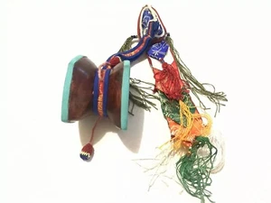 Tibetan Buddhist Damaru - Picture 1 of 4