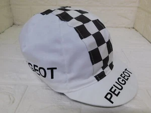 CAPPELLINO CAPPELLO CAP HAT BICI CICLISMO TEAM PEUGEOT NUOVO NEW - Imagen 1 de 4