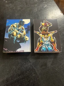 1992 Marvel Comic Images Wolverine From Then 'Til Now II Base 90 Card Set N10 - Picture 1 of 3