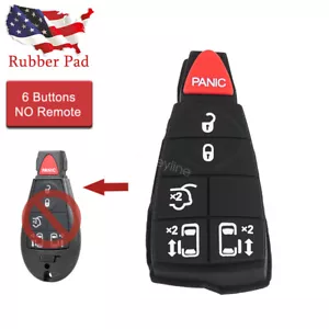 Key Fob Rubber Replacement Pad For Chrysler Town & Country IYZ-C01C 2008-2016 - Picture 1 of 7