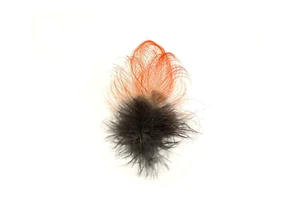 Toucan Feathers (Orange) for Fish Flying and various Art Projects - Picture 1 of 2