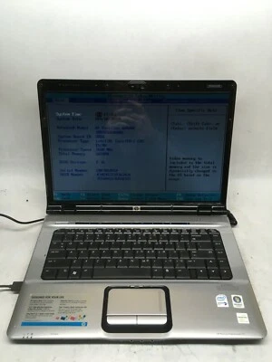 HP Pavilion dv6000 DV6245us Laptop For Parts Dark LCD Screen Boots to BIOS JR - Image 1 of 4