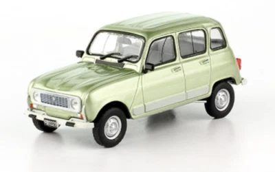 Renault 4 1985 Rare Argentina Diecast Car Scale 1:43 New With Magazine - Image 1 of 3