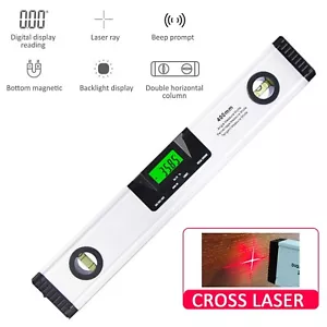 40CM Digital Laser Angle Finder Inclinometer Electronic Protractor &Spirit Level - Picture 1 of 11