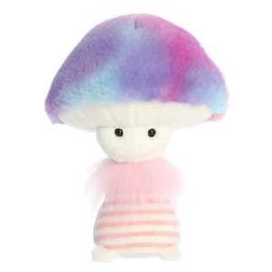 Aurora - Fungi Friends - 9" Cotton Candy Vibrant Stuffed Animal - Picture 1 of 4