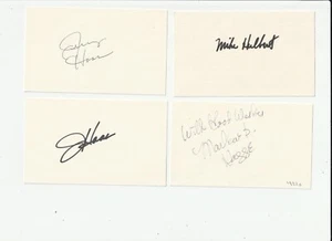 Marlene Hagge American professional golfer Hand Signed 3x5 Index +3 Founder LPGA - Picture 1 of 2