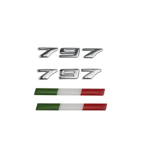 Motor Universal 3D Raise Emblem Sticker Decal for Italy Ducati Monster 797 2017 - Picture 1 of 4