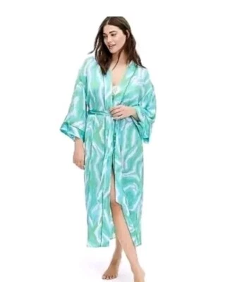Diane Von Furstenberg‎ Satin Disco Robe - Image 1 of 4