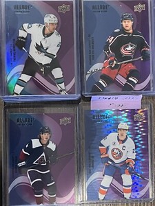 2022-23 Allure Hockey (COMPLETE YOUR SETS) BLUE/PURPLE
