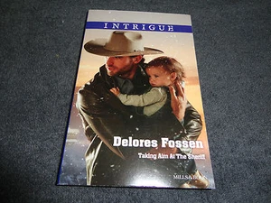 TAKING AIM AT THE SHERIFF BY DELORES FOSSEN +DEC-2015+MILLS & BOON+INTRIGUE+ - Picture 1 of 2