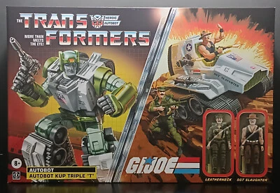 HASBRO 2024 GI JOE x TRANSFORMERS MASH UP KUP TRIPLE T TANK EUROPEAN SEALED - Image 1 of 4
