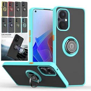 For Motorola Moto E13 E22 Edge 30 40 Pro Shockproof Case Ring Holder Stand Cover - Picture 1 of 20