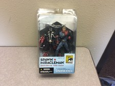 SPAWN AND MIRACLEMAN 2 PK SAN DIEGO COMIC CON EXCLUSIVE 2003 MCFARLANE TOYS