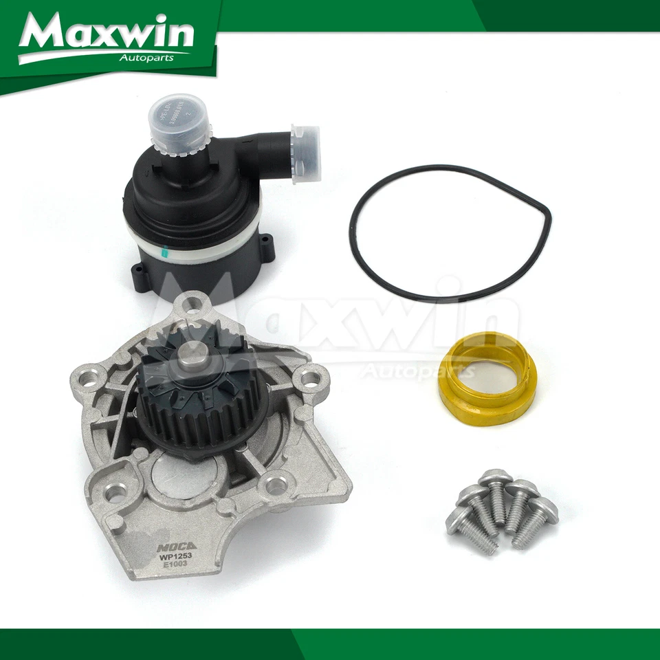 Bomba de agua apta para Audi A4 A5 A6 Q5 2012-2016 2,0 L turboalimentada Foto 1 de 4