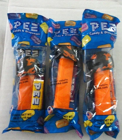NIP!  Lot of 3 Pez dispenser racing helmet NASCAR Home Depot Tony Stewart Cover